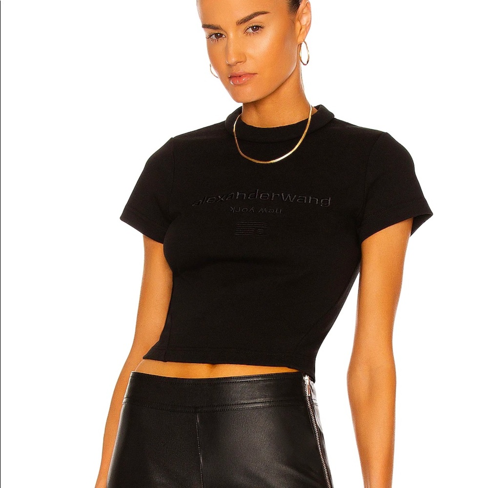 ALEXANDER WANG NWT SCUBA LOGO TOP